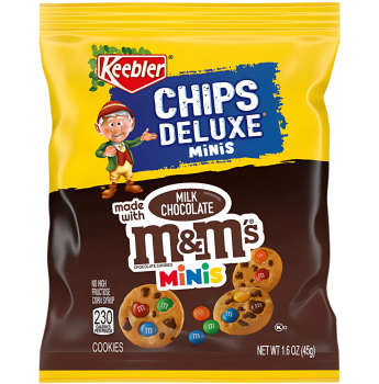 Keebler - Chips Deluxe Minis mit M&M's Minis 45g